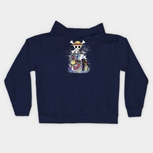 Straw hat crew Kids Hoodie